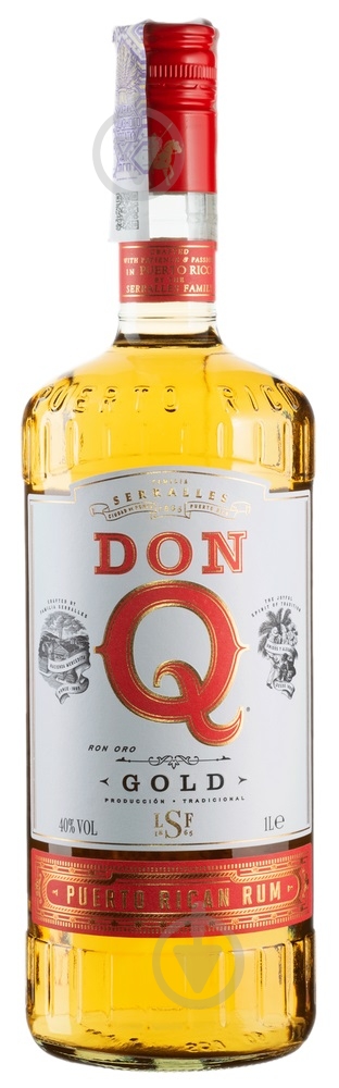 Ром Don Q Don Q Gold 1 л - фото 1 Ром Don Q Don Q Gold 1 л - фото 1