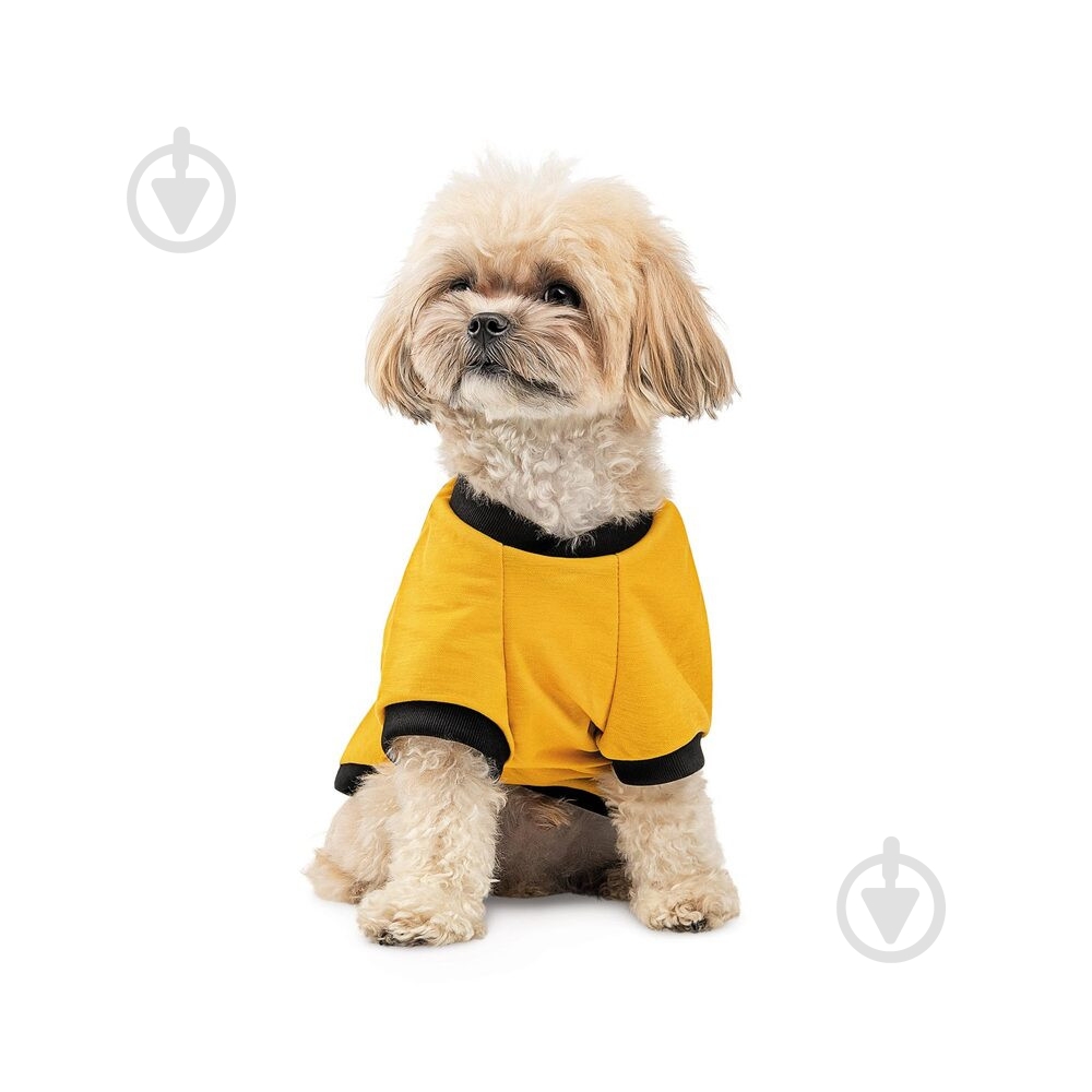 Футболка Pet Fashion Jessica для собак трикотаж S жовта - фото 3
