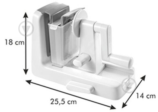 Терка-спиралайзер Tescoma HANDY 8595028491906 - фото 5 Терка-спиралайзер Tescoma HANDY 8595028491906 - фото 5