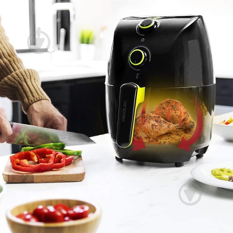 Мультипечь CECOTEC Cecofry Compact Rapid CCTC-03039 Black Cecofry Compact Rapid - фото 4