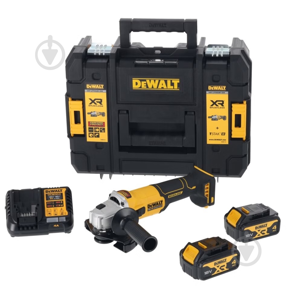 Шлифмашина DeWalt DCG407M2T DCG407M2T - фото 6 Шлифмашина DeWalt DCG407M2T DCG407M2T - фото 6