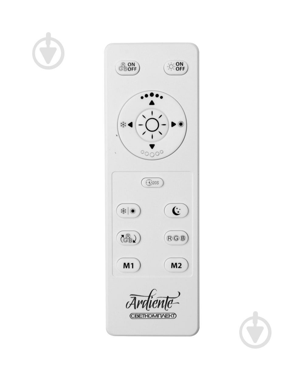 ВІТРИНА! Світильник світлодіодний Светкомплект CRY-R RGB TX IR RC з пультом ДК 60 Вт білий/хром 2800-6000 К - фото 7 ВІТРИНА! Світильник світлодіодний Светкомплект CRY-R RGB TX IR RC з пультом ДК 60 Вт білий/хром 2800-6000 К - фото 7