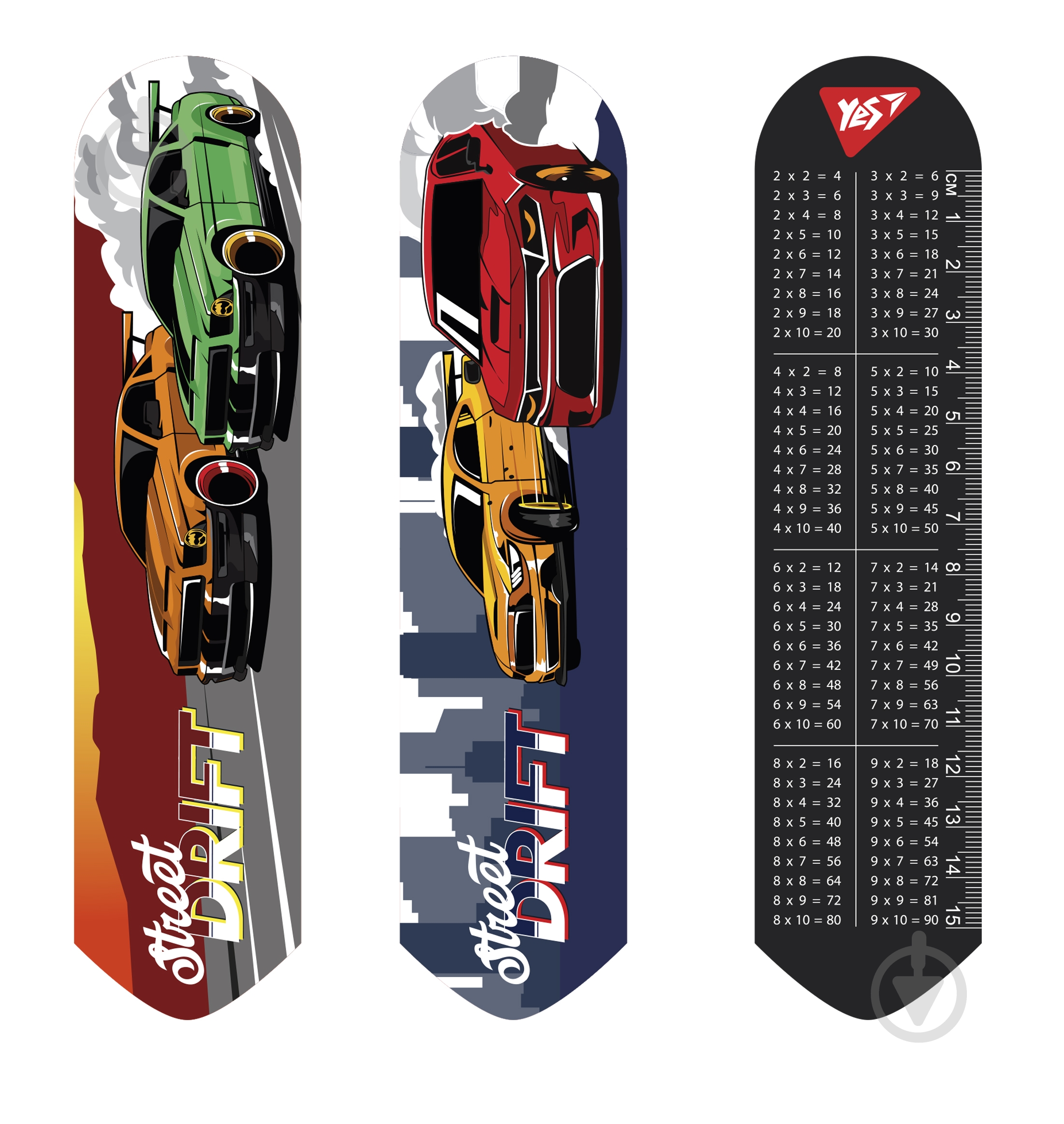 Закладинка 2D Street drift YES - фото 1 Закладинка 2D Street drift YES - фото 1