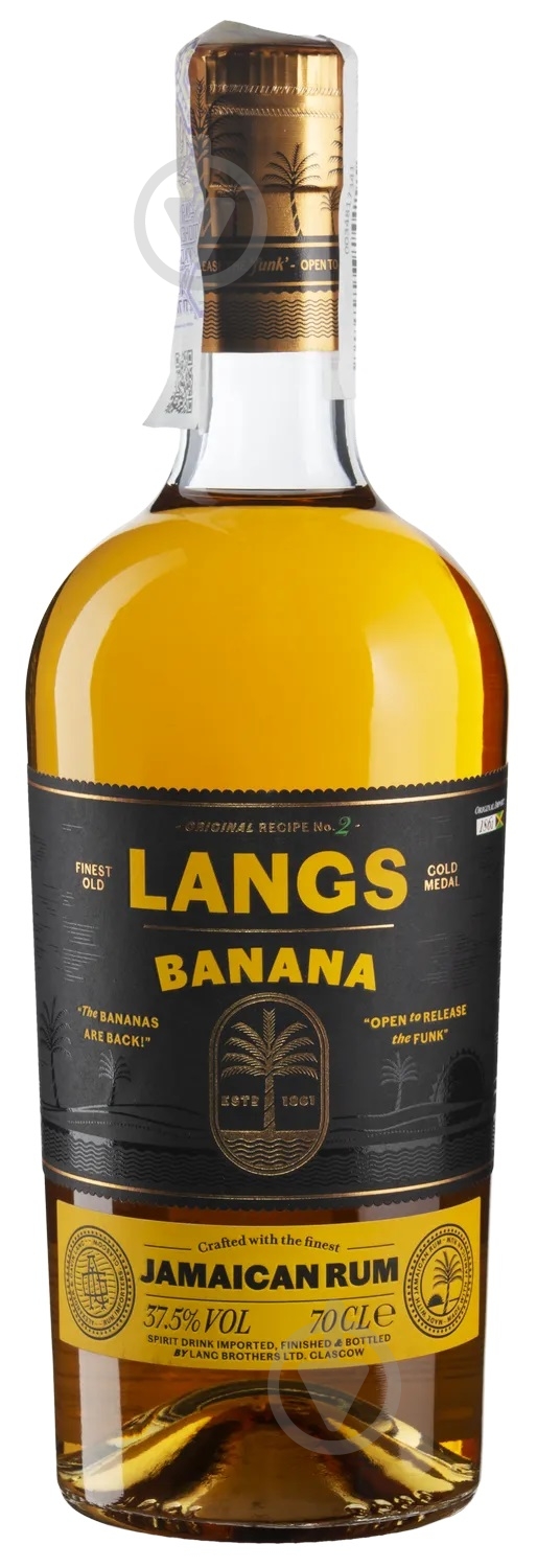 Напиток ромовый Langs Langs Banana Rum 0,7 л - фото 1
