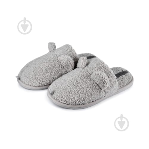 Капці домашні Twins TEDDY з вушками р.42-43 сірий - фото 1