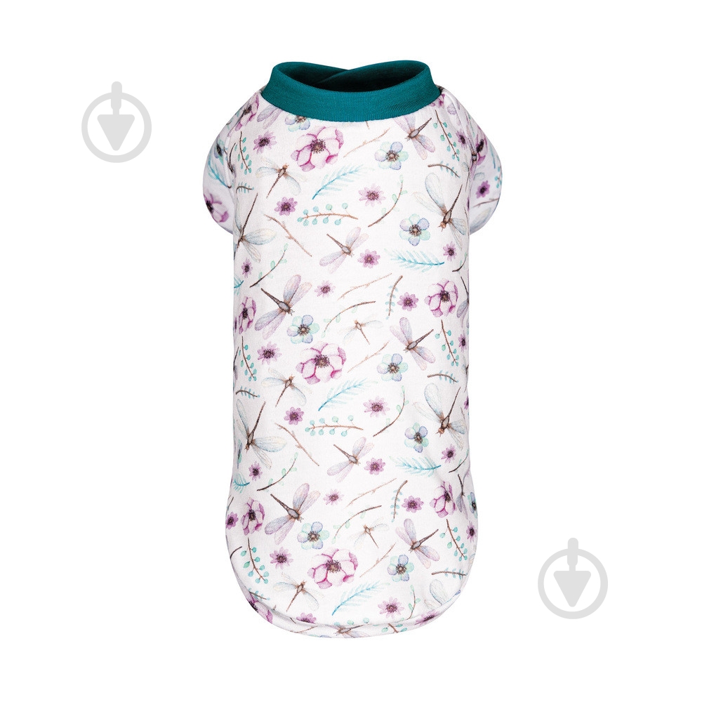 Футболка Pet Fashion Flora для собак трикотаж с цветочным принтом L - фото 1 Футболка Pet Fashion Flora для собак трикотаж с цветочным принтом L - фото 1