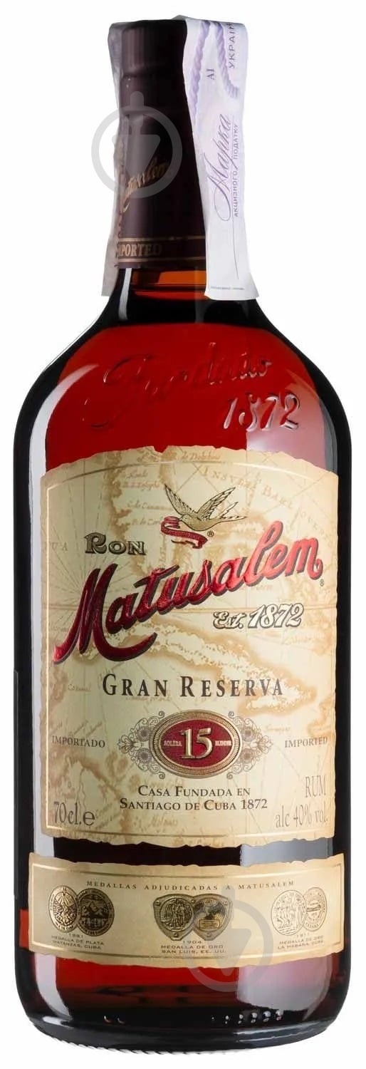 Ром Matusalem Gran Reserva 15yo 0,7 л - фото 1