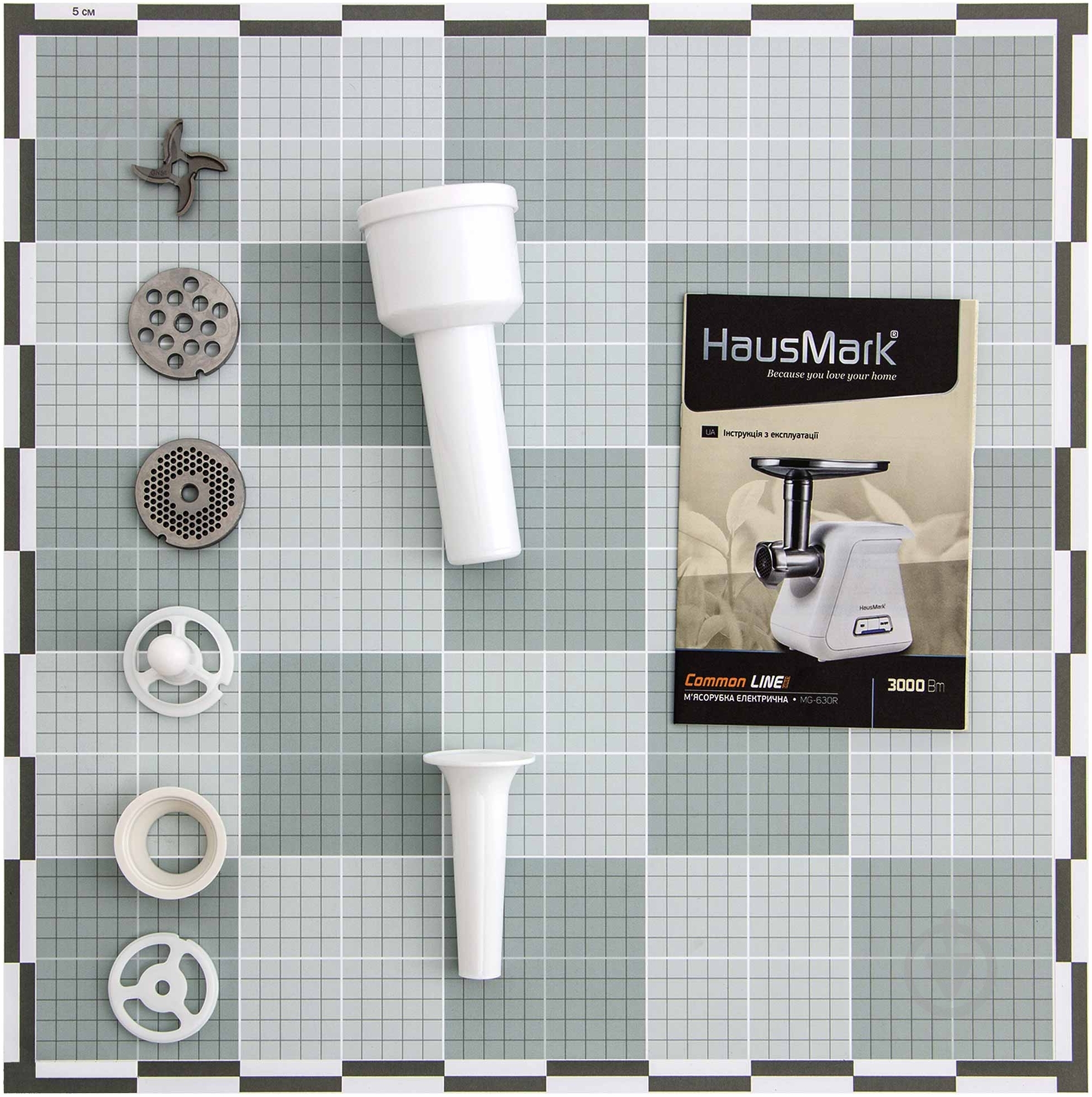 Мясорубка HausMark MG-630R - фото 4 Мясорубка HausMark MG-630R - фото 4