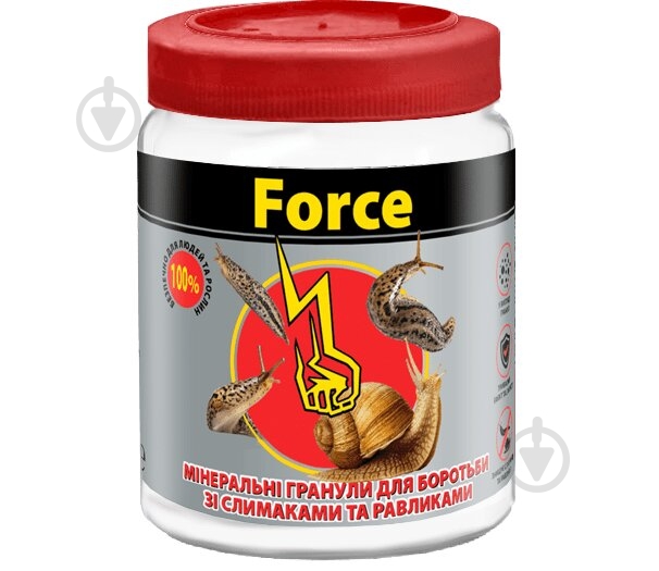 Средство против улиток и слизней Force 150 г - фото 1 Средство против улиток и слизней Force 150 г - фото 1