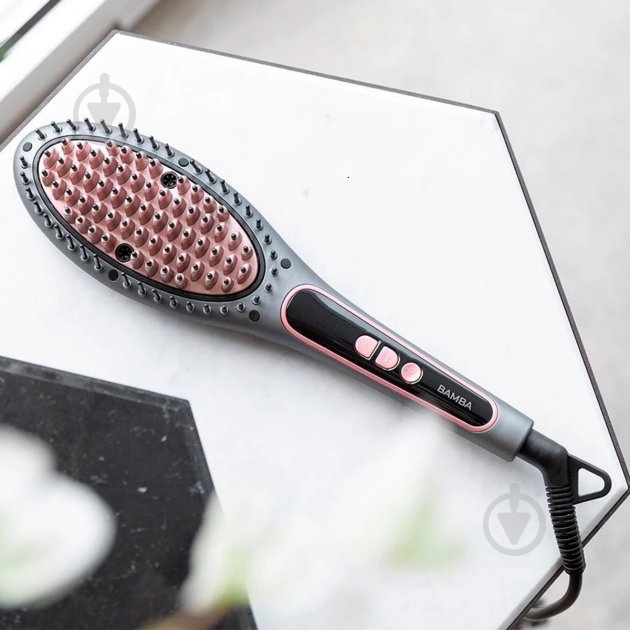 Щетка-выпрямитель CECOTEC CCTC-04289 Bamba InstantCare 1100 Smooth Brush - фото 5 Щетка-выпрямитель CECOTEC CCTC-04289 Bamba InstantCare 1100 Smooth Brush - фото 5
