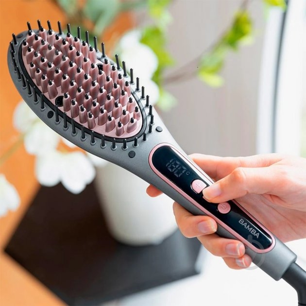 Щетка-выпрямитель CECOTEC CCTC-04289 Bamba InstantCare 1100 Smooth Brush - фото 3 Щетка-выпрямитель CECOTEC CCTC-04289 Bamba InstantCare 1100 Smooth Brush - фото 3