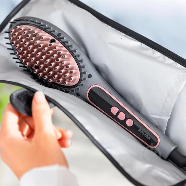 Щетка-выпрямитель CECOTEC CCTC-04289 Bamba InstantCare 1100 Smooth Brush - фото 4 Щетка-выпрямитель CECOTEC CCTC-04289 Bamba InstantCare 1100 Smooth Brush - фото 4