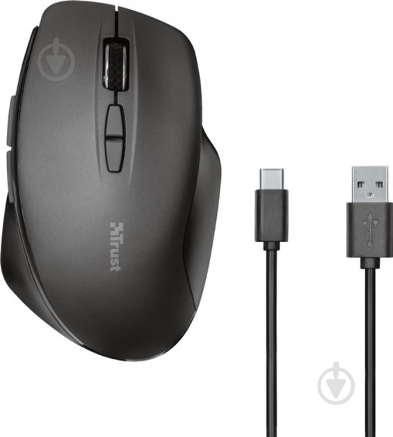 Мышь Trust Themo Wireless Black (TR23340) black (23340) - фото 3