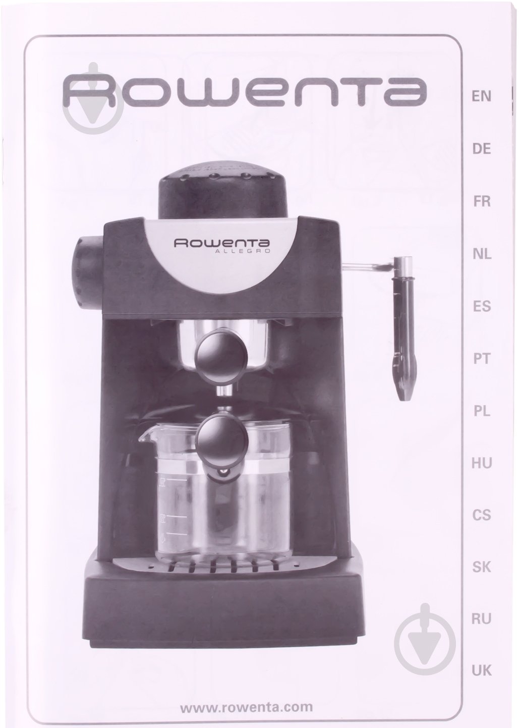 Кофеварка рожковая Rowenta ES060010 - фото 9