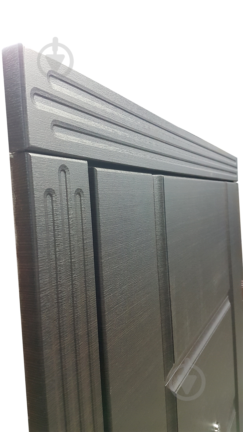 Двері вхідні Булат Гарант 117 венге горизонт темний 2050x850 мм ліві - фото 2 Двері вхідні Булат Гарант 117 венге горизонт темний 2050x850 мм ліві - фото 2