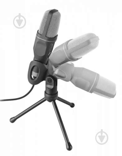 Микрофон Trust Voxa USB desk microphone (22810) - фото 2 Микрофон Trust Voxa USB desk microphone (22810) - фото 2