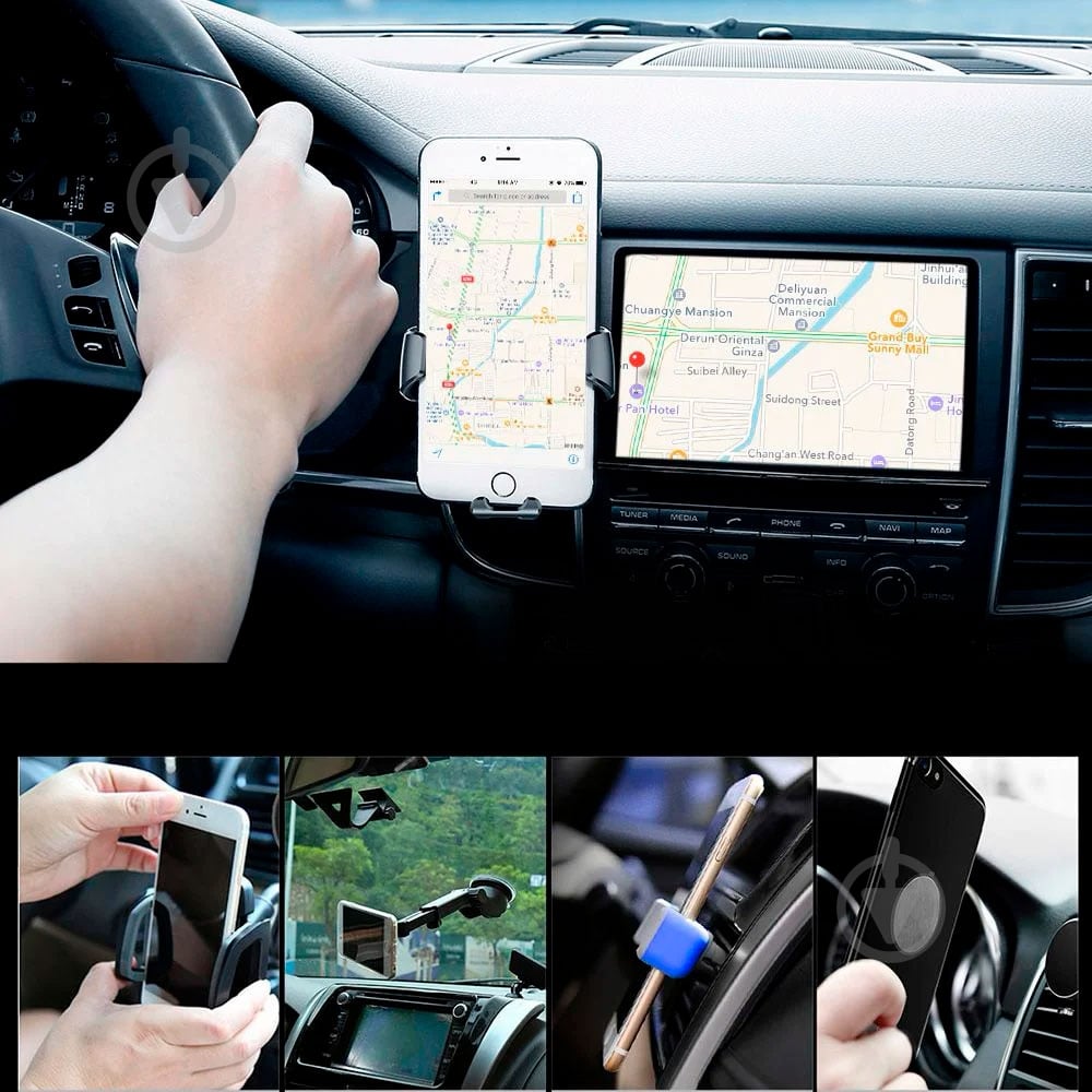 Автодержатель Gravity BASEUS SUYL-01 черный - фото 8 Автодержатель Gravity BASEUS SUYL-01 черный - фото 8