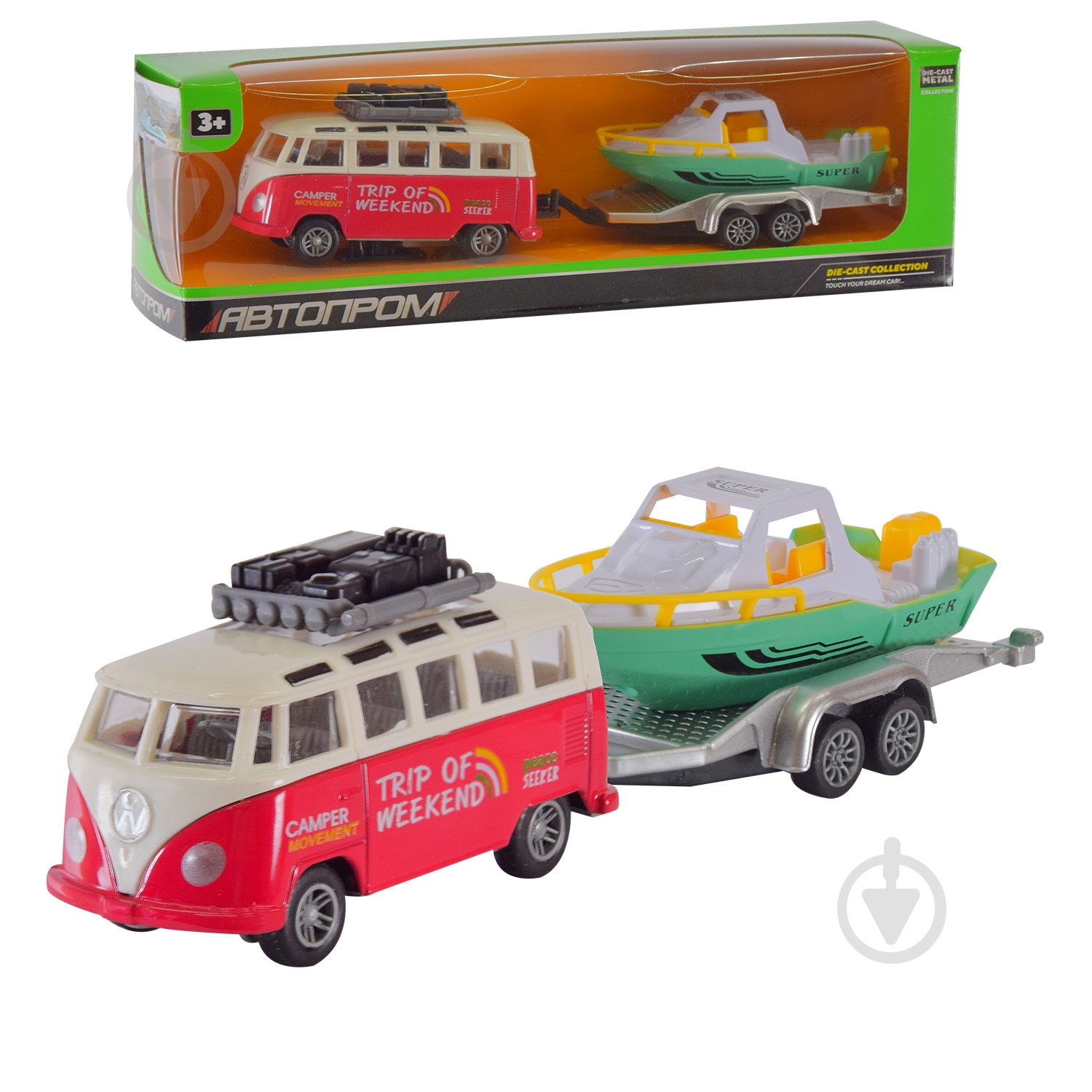 Автобус Автопром 1:50 AP7451 - фото 2 Автобус Автопром 1:50 AP7451 - фото 2