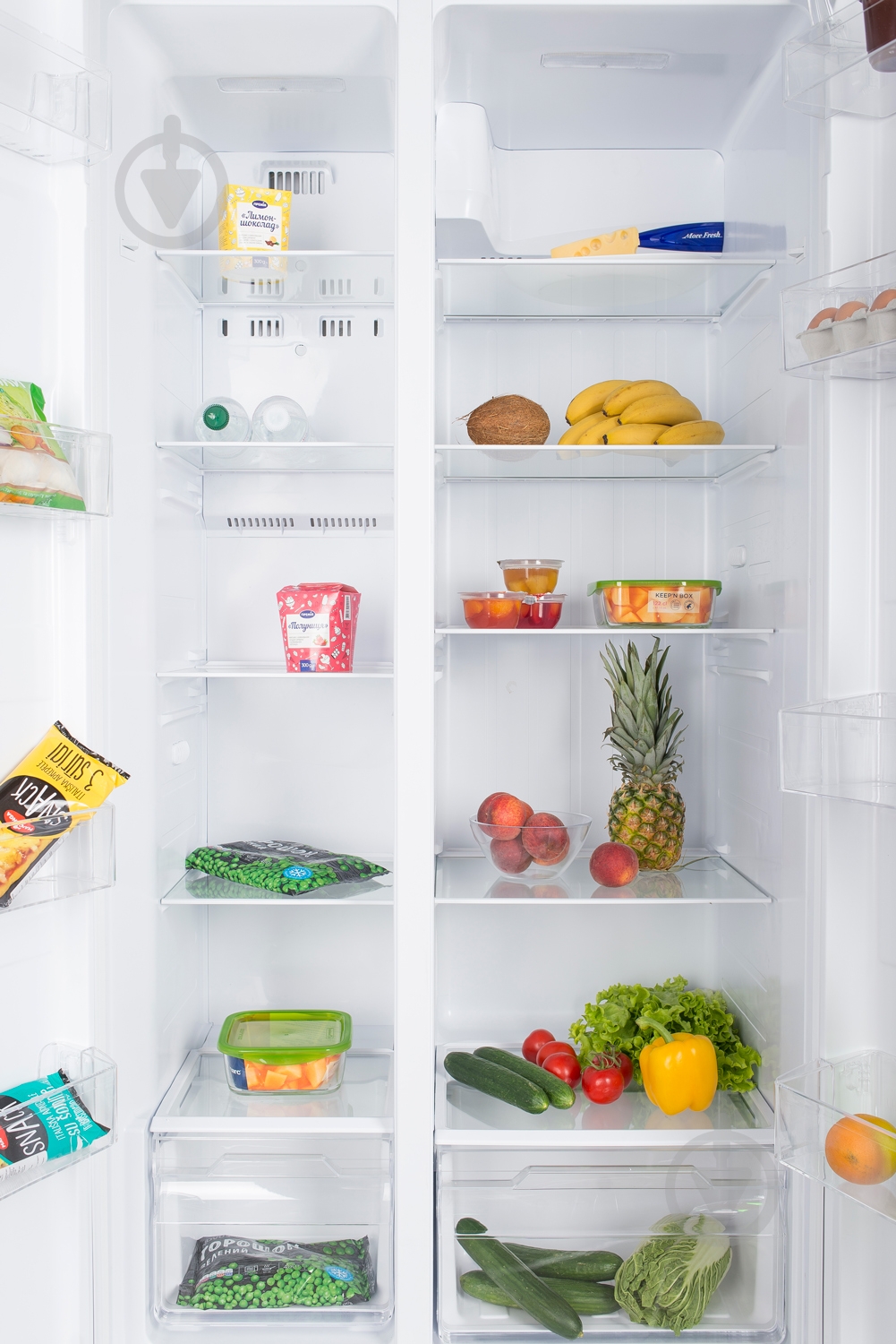 Холодильник Ergo SBS 520 W - фото 7