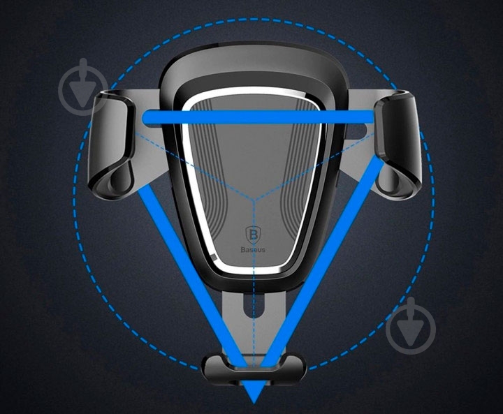 Автотримач Gravity BASEUS SUYL-0S срібний - фото 8