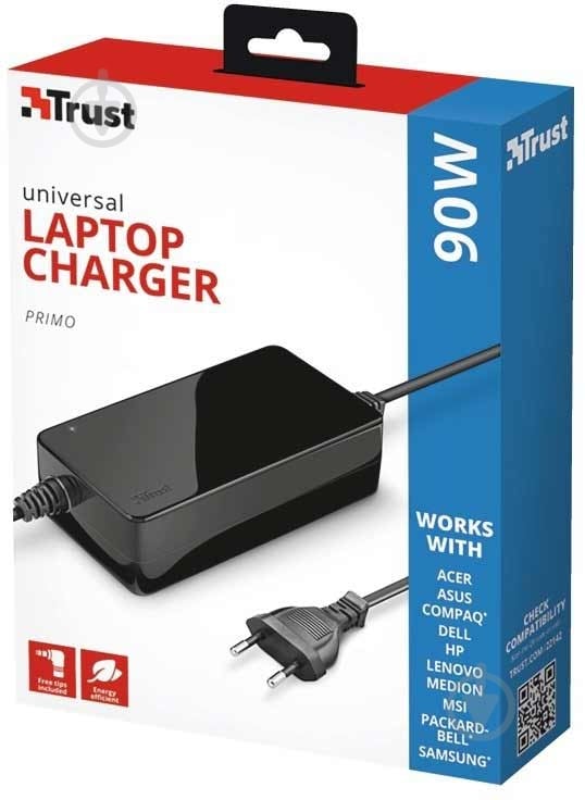 Зарядное устройство Trust TRUST Primo 70W-19V (22142) - фото 3 Зарядное устройство Trust TRUST Primo 70W-19V (22142) - фото 3