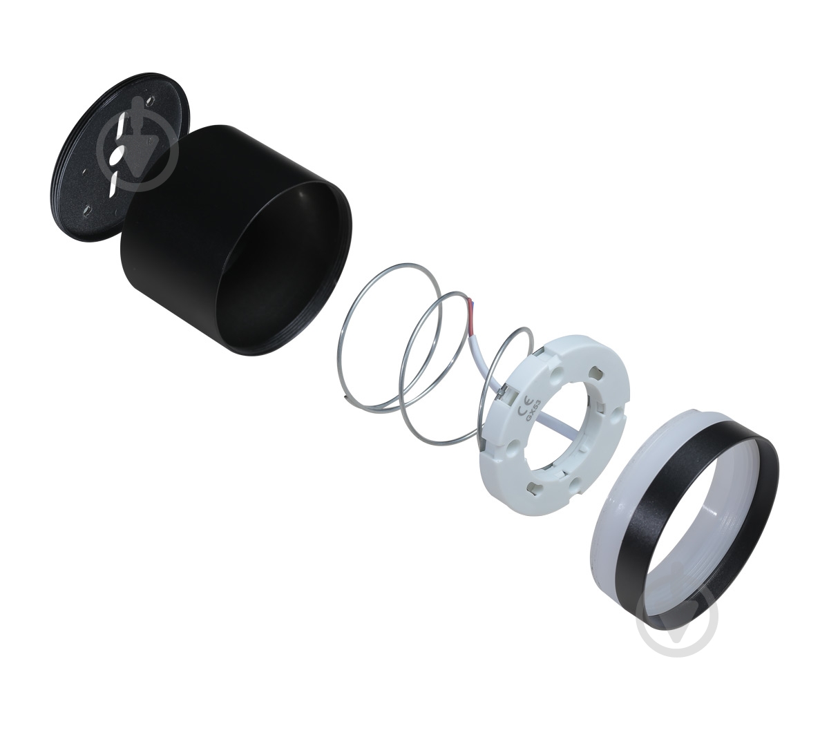 ВИТРИНА! Светильник потолочный LED CONCEPT Dowery GX53 черный LC-GX 8480 - фото 5