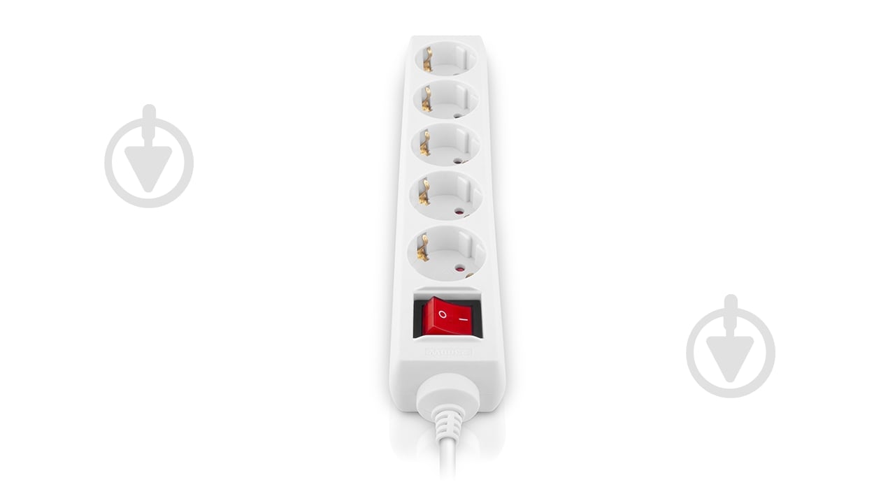 Фильтр-удлинитель Real-el RS-Protect M с заземлением 5 гн. белый 5 м - фото 10 Фильтр-удлинитель Real-el RS-Protect M с заземлением 5 гн. белый 5 м - фото 10