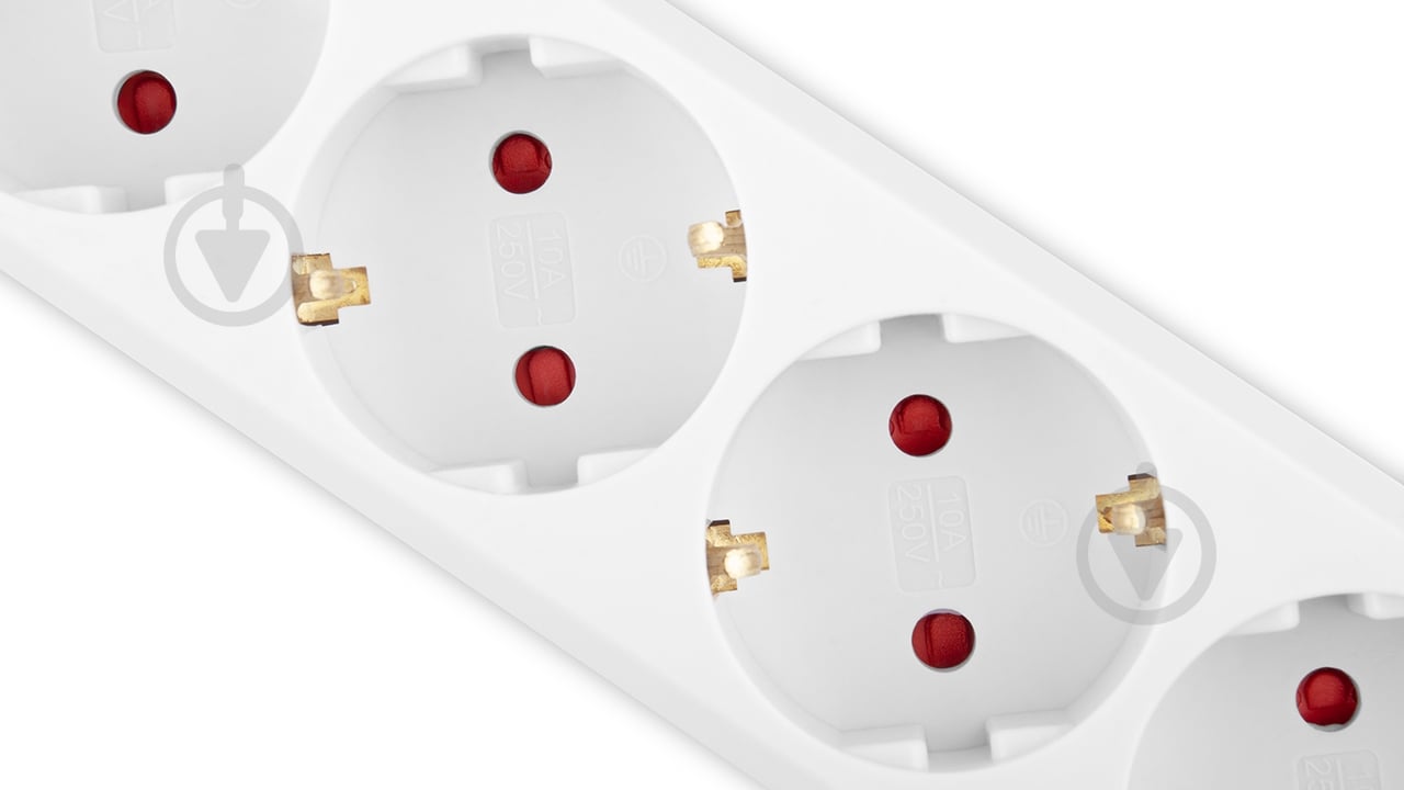 Фильтр-удлинитель Real-el RS-Protect M с заземлением 5 гн. белый 5 м - фото 7 Фильтр-удлинитель Real-el RS-Protect M с заземлением 5 гн. белый 5 м - фото 7