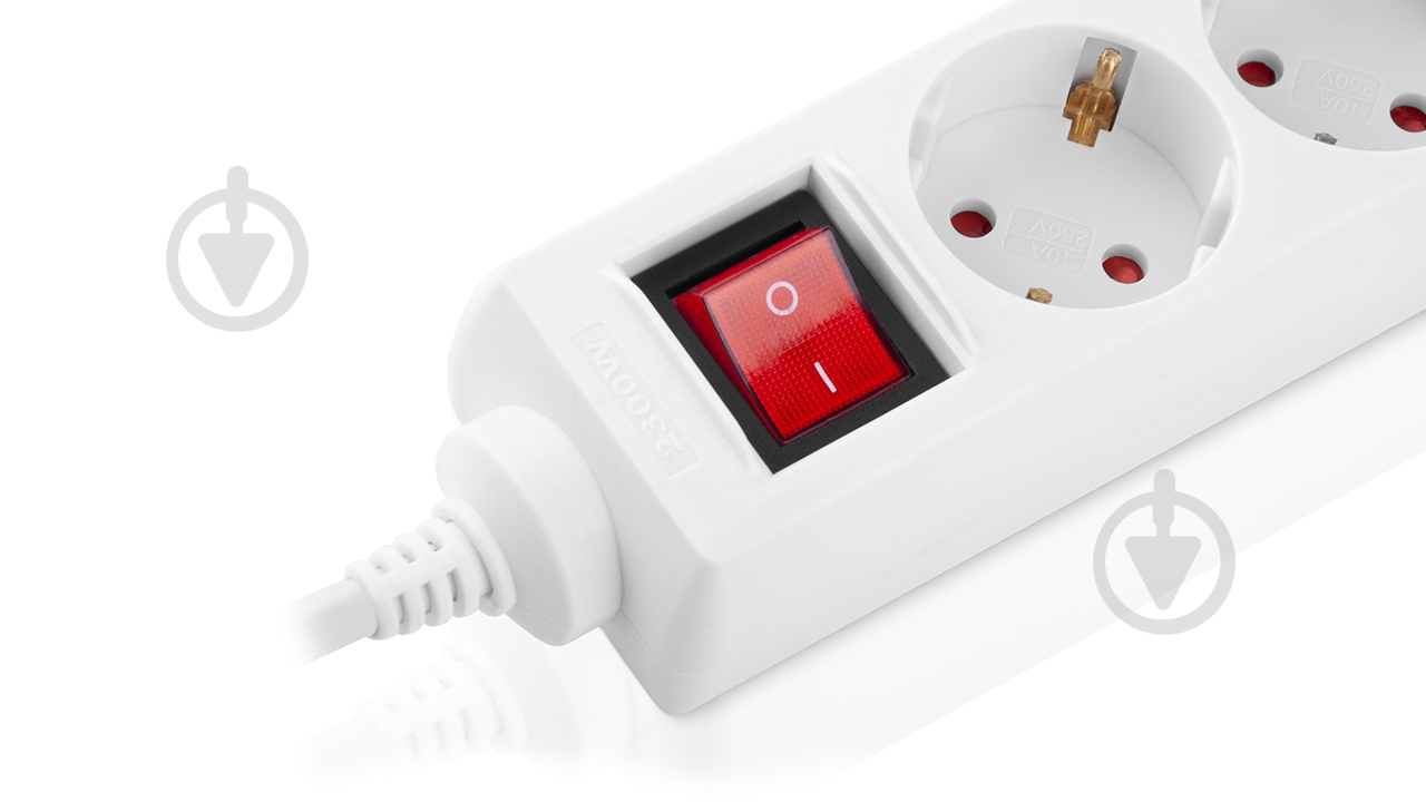 Фильтр-удлинитель Real-el RS-Protect M с заземлением 5 гн. белый 5 м - фото 8 Фильтр-удлинитель Real-el RS-Protect M с заземлением 5 гн. белый 5 м - фото 8