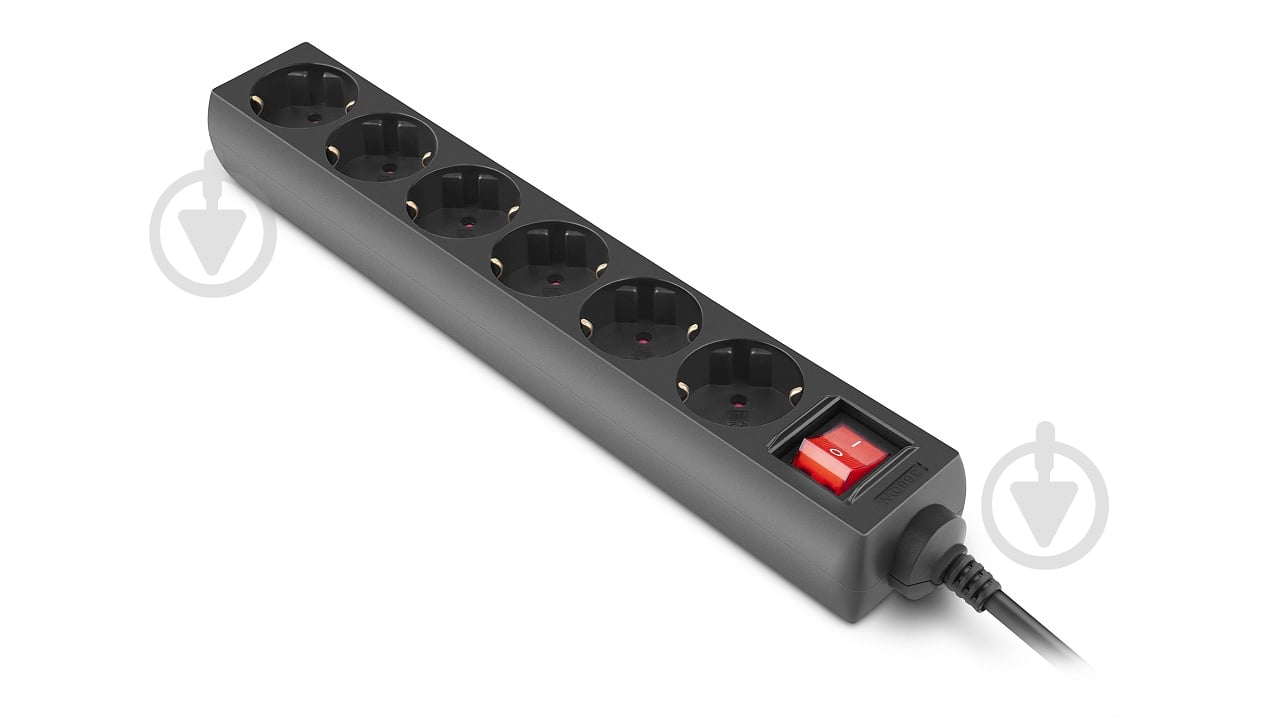 Фильтр-удлинитель Real-el RS-6 Protect M с заземлением 6 гн. черный 1,8 м - фото 11 Фильтр-удлинитель Real-el RS-6 Protect M с заземлением 6 гн. черный 1,8 м - фото 11