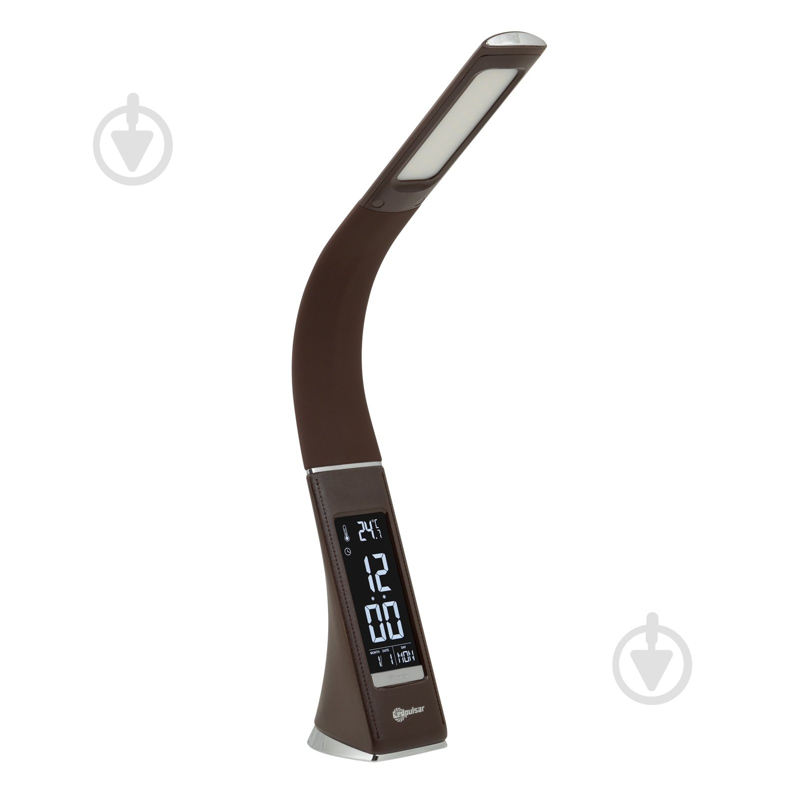 Настільна лампа офісна LedPulsar ALT-219BR LED 6 Вт коричневий - фото 4