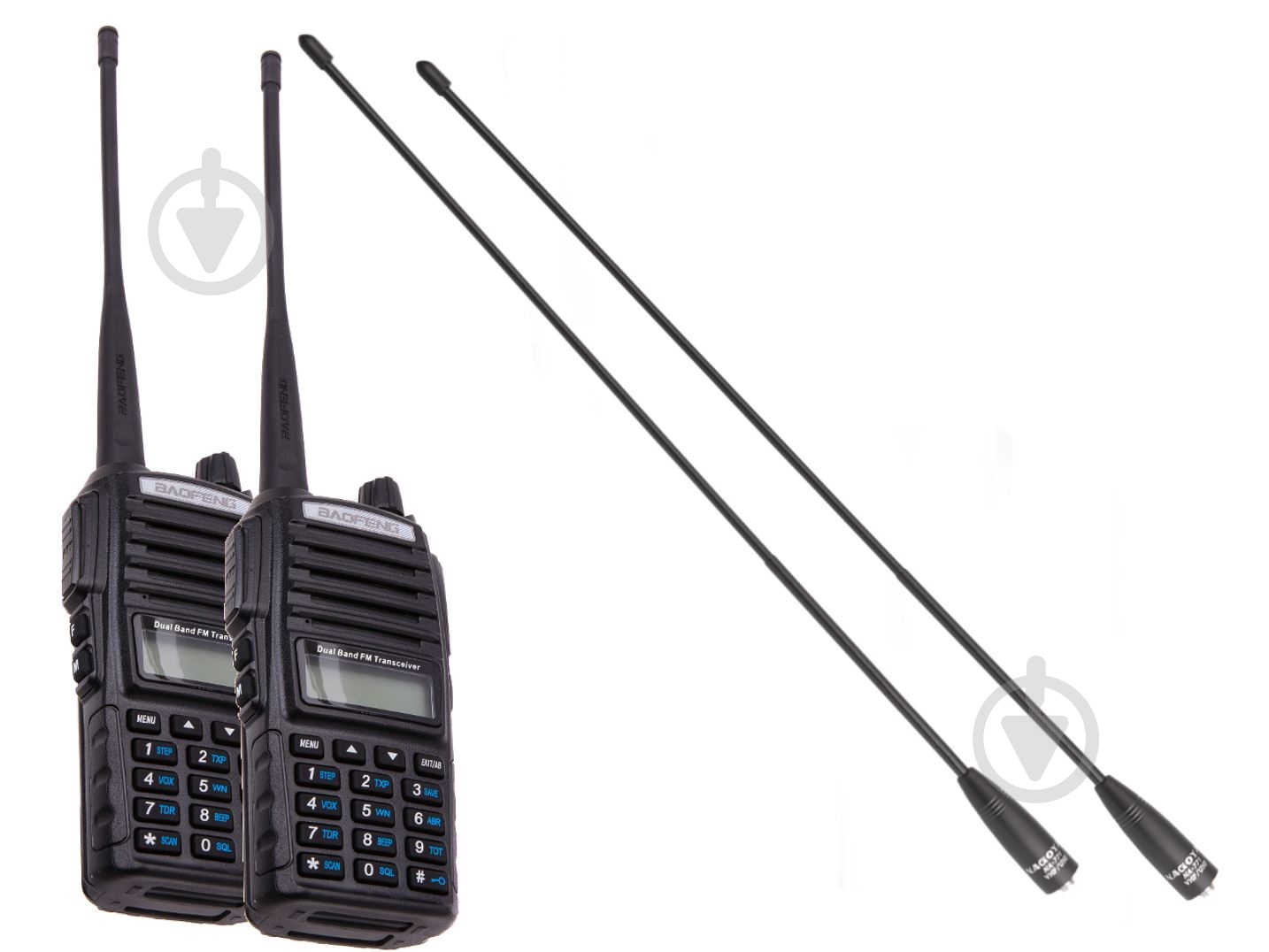 Комплект раций Baofeng UV-82 Forest - фото 1