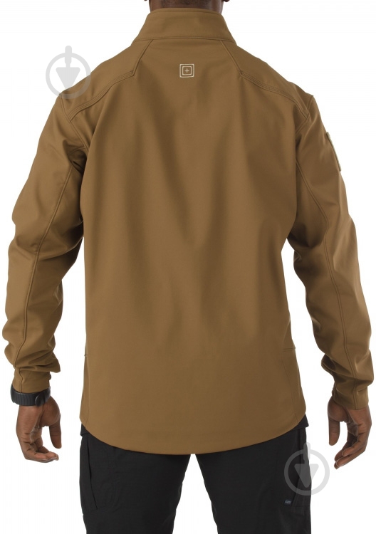 Куртка чоловіча демісезонна 5.11 Tactical Sierra Softshell 78005 р.S коричнева - фото 2