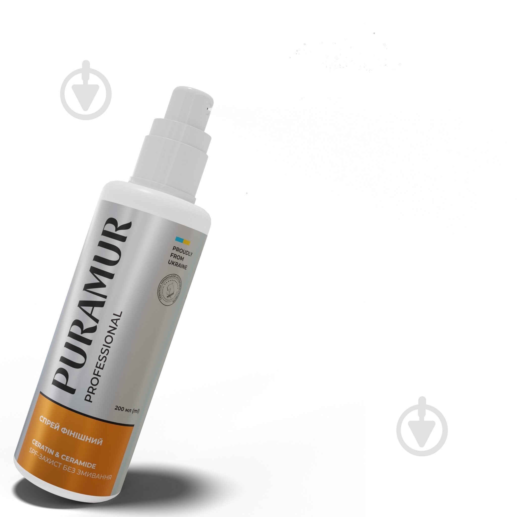 Спрей финишный PURAMUR Ceratin and Ceramide SPF-защита без смывания 200 мл для собак - фото 5 Спрей финишный PURAMUR Ceratin and Ceramide SPF-защита без смывания 200 мл для собак - фото 5