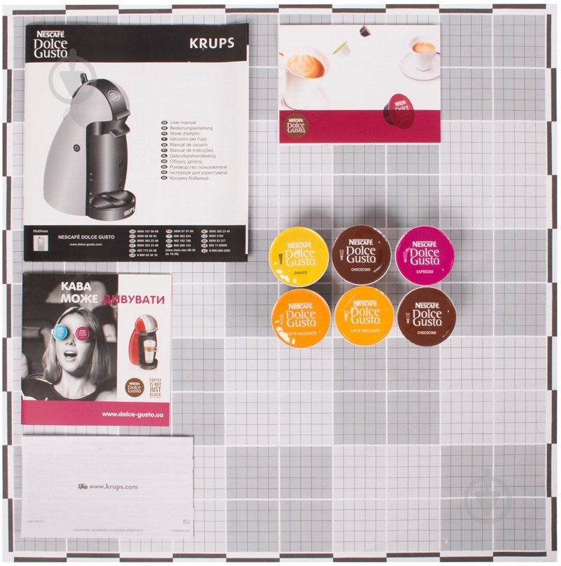 Кофеварка капсульная Krups KP100B10 - фото 5