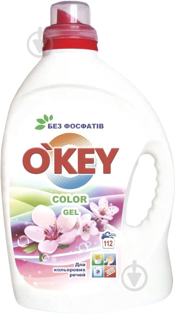 Гель для машинной и ручной стирки O'KEY Color 4,5 л - фото 1