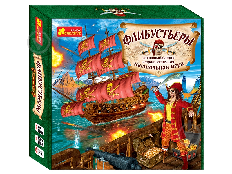 Игра настольная Ранок Флибустьеры 12120088Р - фото 1