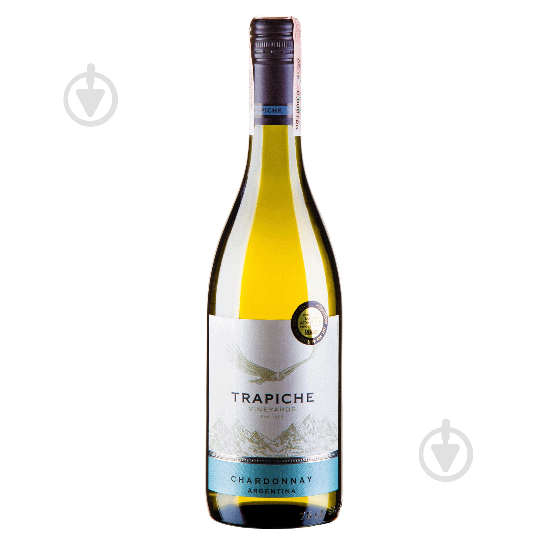 Вино Trapiche Vineyards Chardonnay белое сухое 0,75 л - фото 1 Вино Trapiche Vineyards Chardonnay белое сухое 0,75 л - фото 1