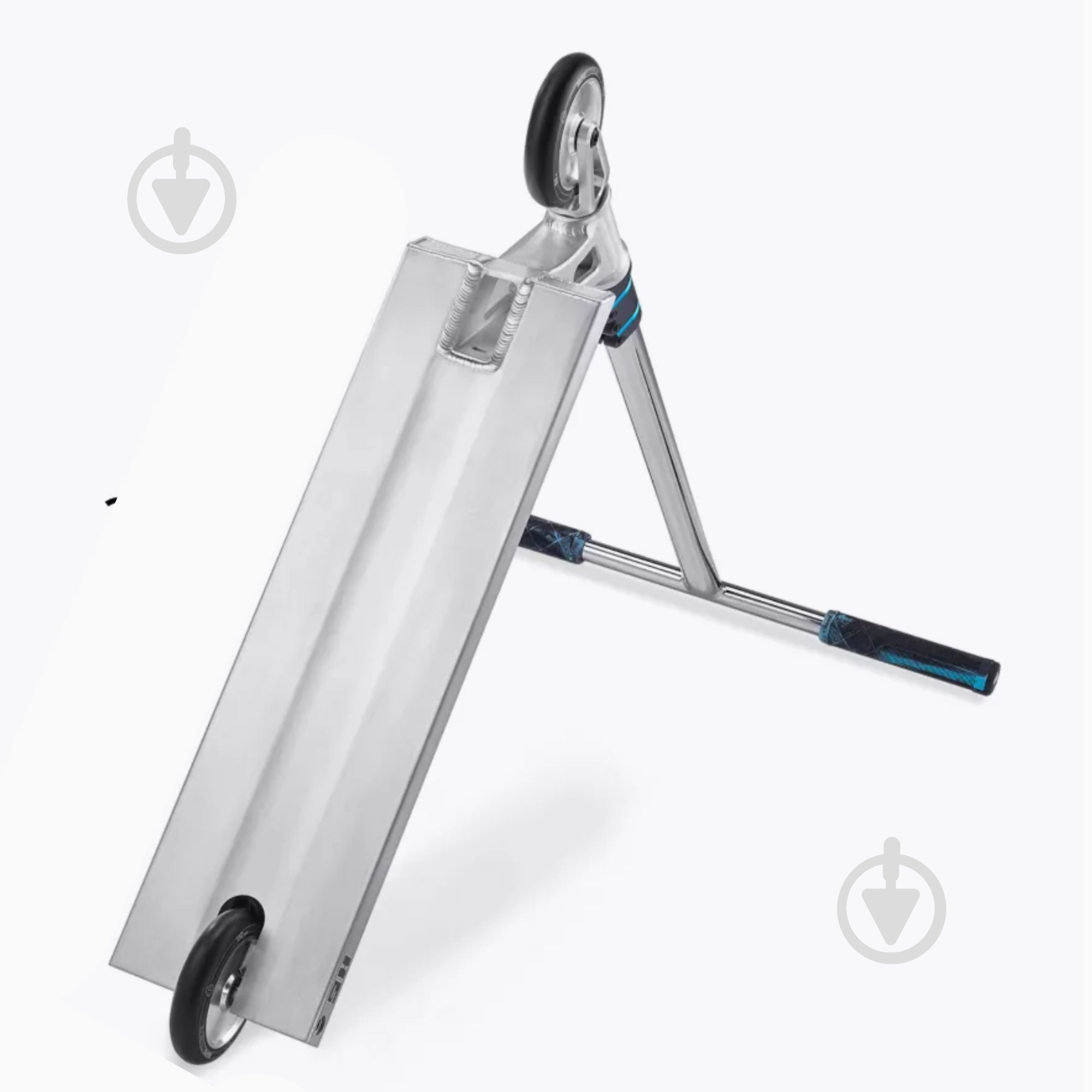 Самокат трюковий Hipe H6 Silver/Blue 410609 - фото 3