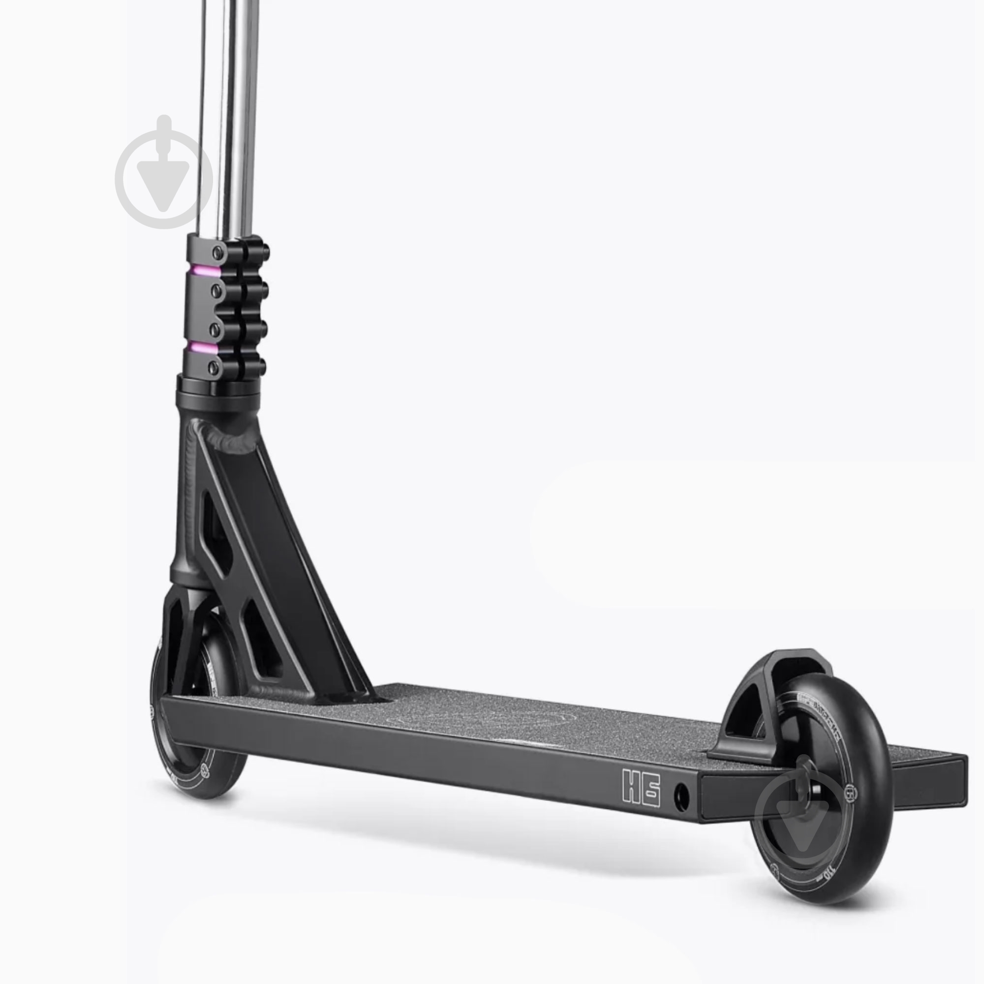Самокат трюковый Hipe H6 Black/Purple 410608 - фото 4