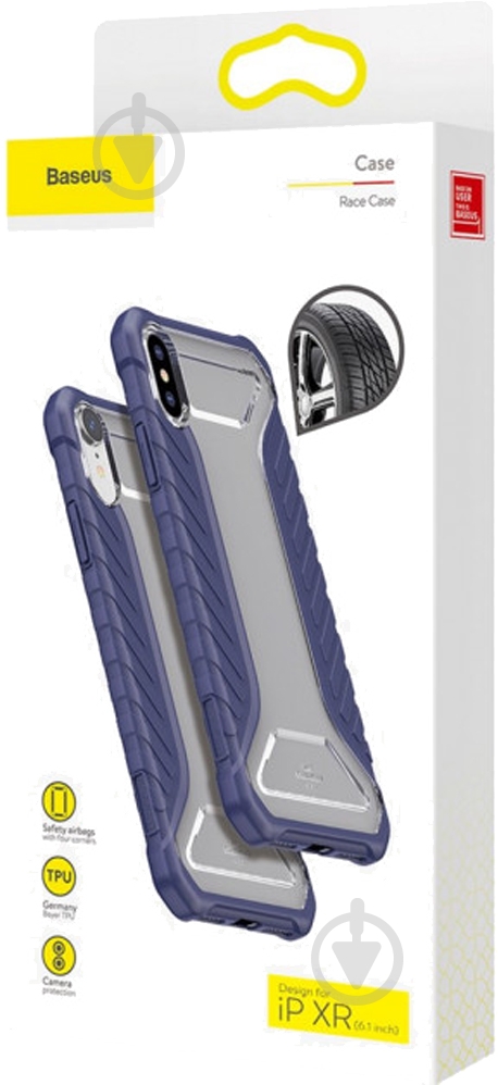 Чохол BASEUS Michelin WIAPIPH61-MK03 для Apple iPhone XR - фото 10 Чохол BASEUS Michelin WIAPIPH61-MK03 для Apple iPhone XR - фото 10