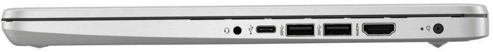 Ноутбук HP 14s-dq1011ur 14" (8PJ19EA) silver - фото 6