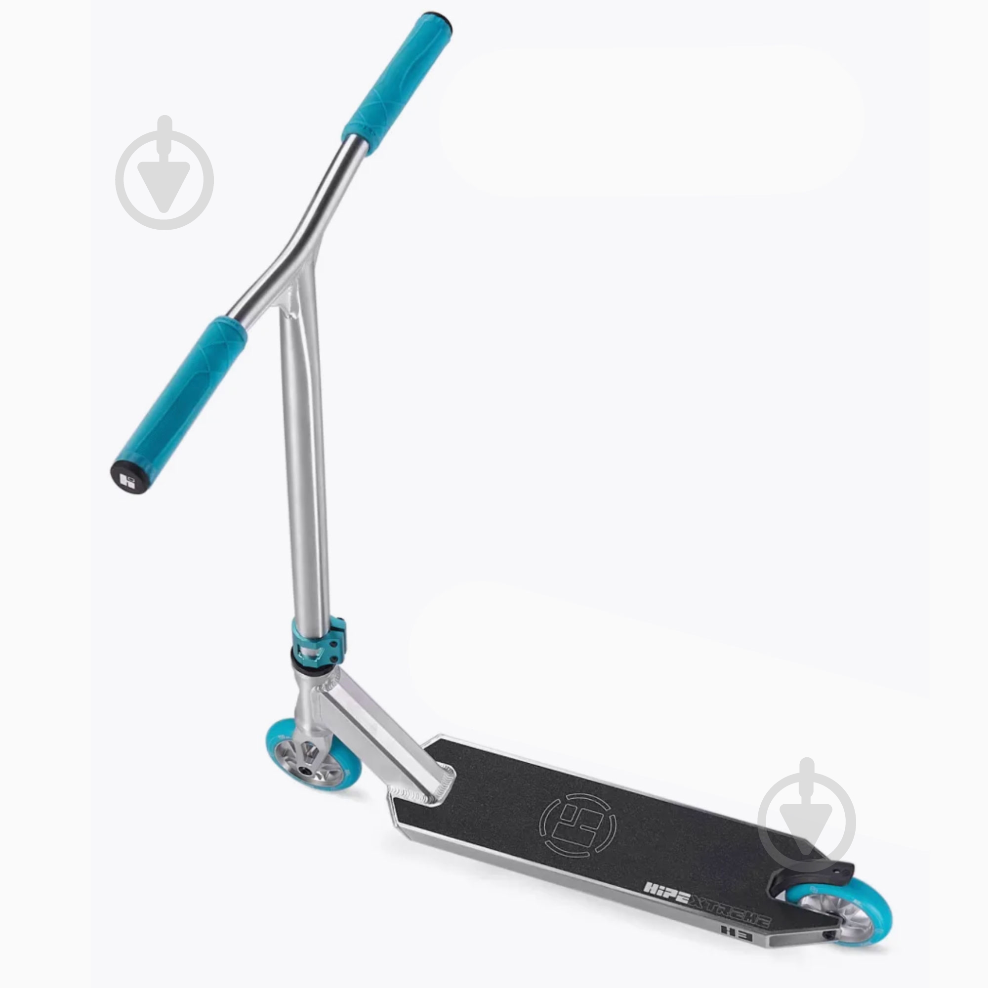 Самокат трюковий Hipe H3 блакитно-сірий 410302 - фото 4