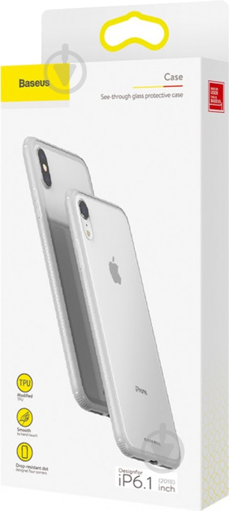 Чехол BASEUS See-through WIAPIPH61-YS02 для Apple iPhone XR - фото 7 Чехол BASEUS See-through WIAPIPH61-YS02 для Apple iPhone XR - фото 7