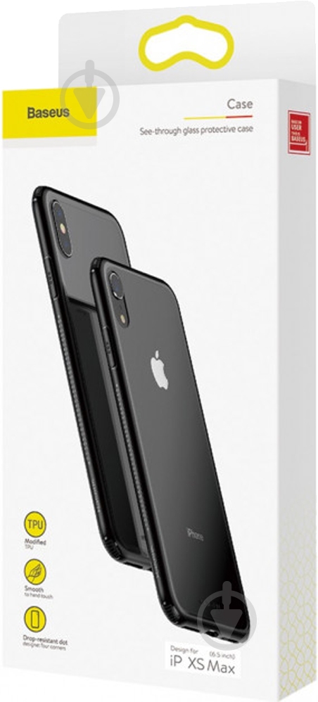 Чехол BASEUS See-through WIAPIPH65-YS01 для Apple iPhone XS Max - фото 6