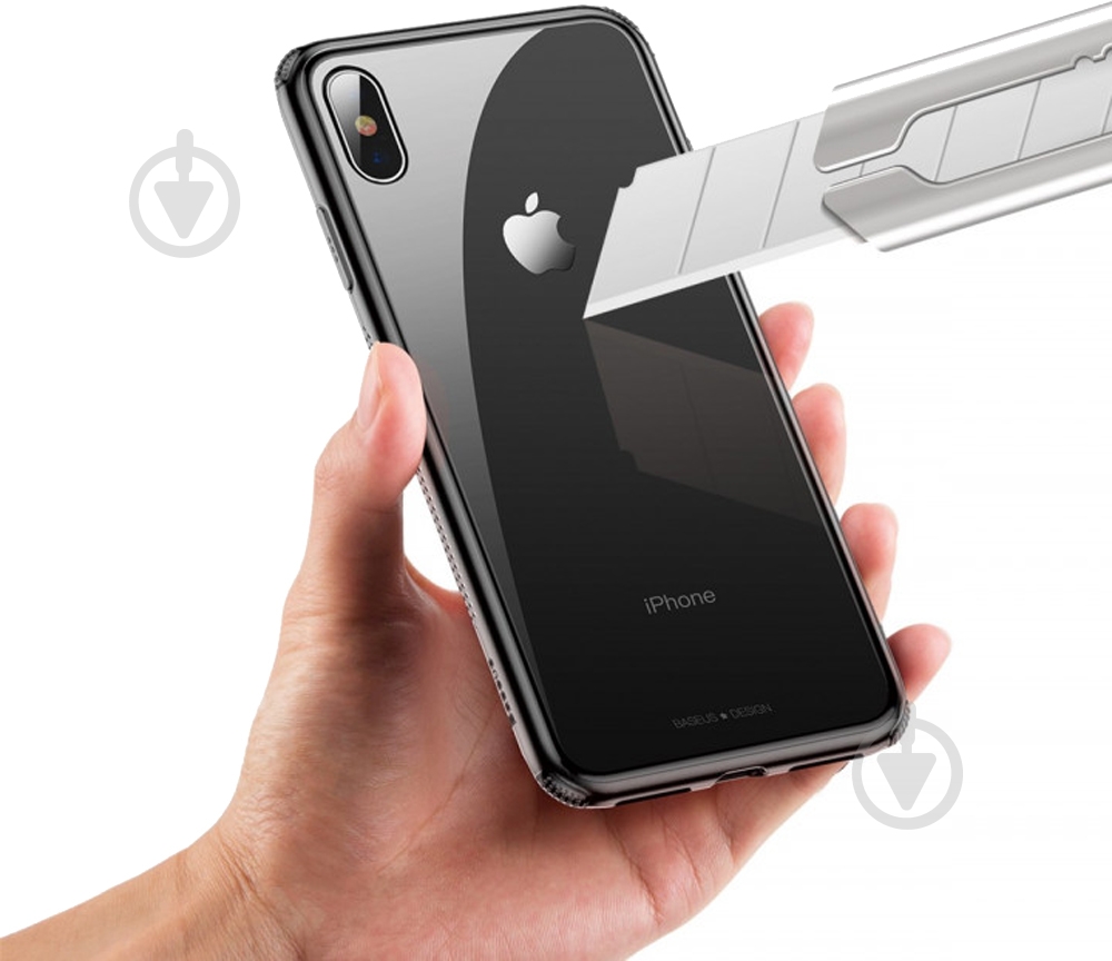 Чехол BASEUS See-through WIAPIPH65-YS01 для Apple iPhone XS Max - фото 5