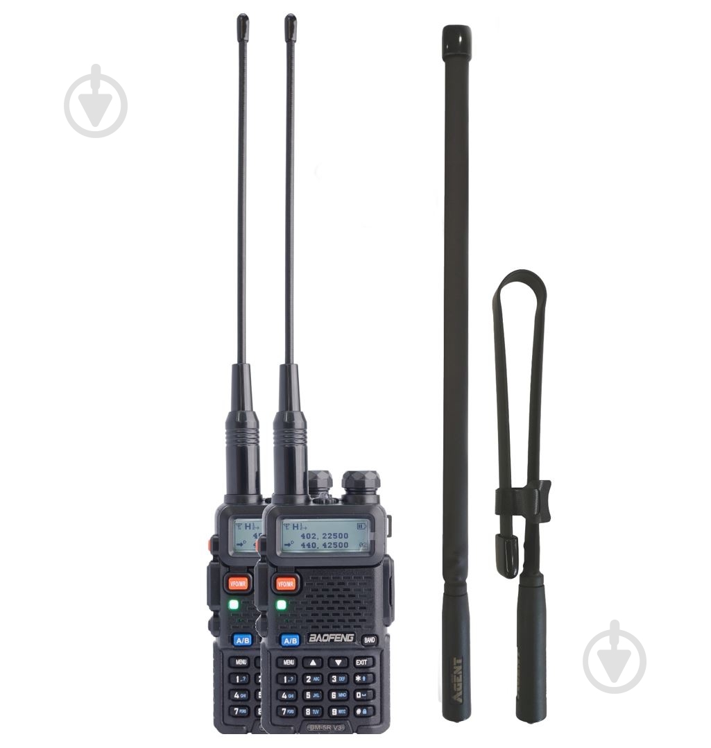 Комплект раций Baofeng DM-5R Tactical - фото 1