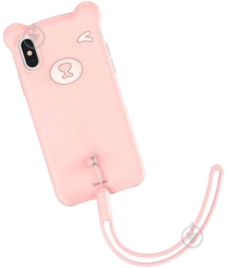 Чехол BASEUS Bear Silicone WIAPIPH58-BE04 для Apple iPhone XS - фото 1