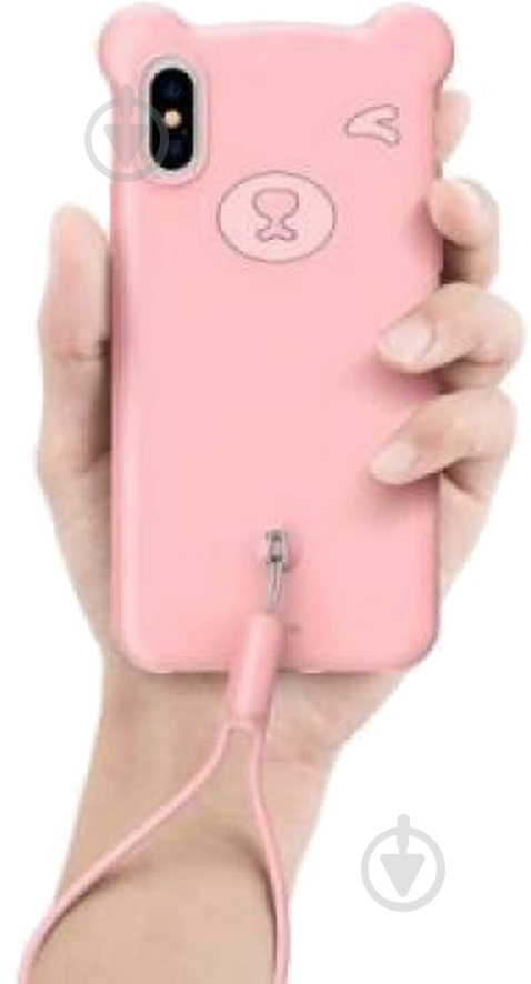 Чехол BASEUS Bear Silicone WIAPIPH58-BE04 для Apple iPhone XS - фото 3