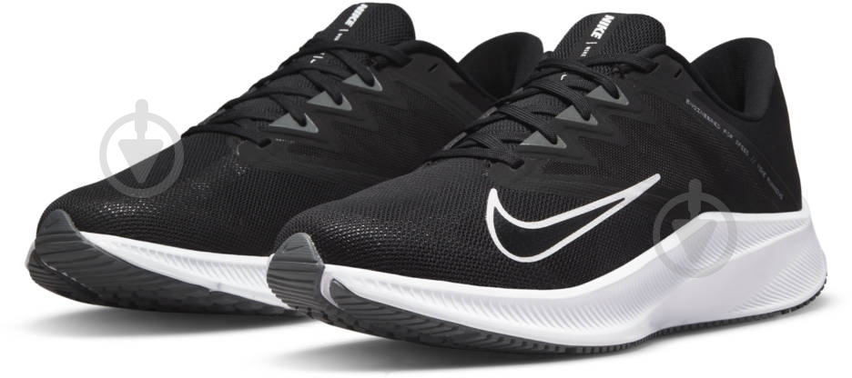 Кроссовки мужские демисезонные Nike QUEST 3 CD0230-002 р.41 черные - фото 6
